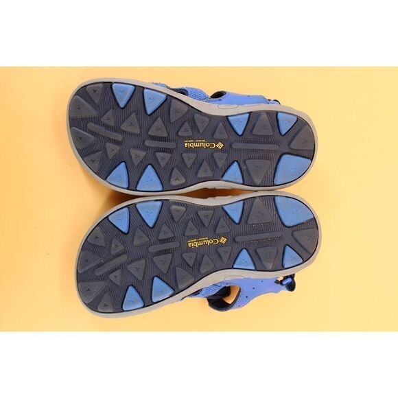 BOYS COLUMBIA TECHSUN WAVE SANDALS SIZE 2 Youth Closed Toe Water Shoes Blue - Picture 10 of 10